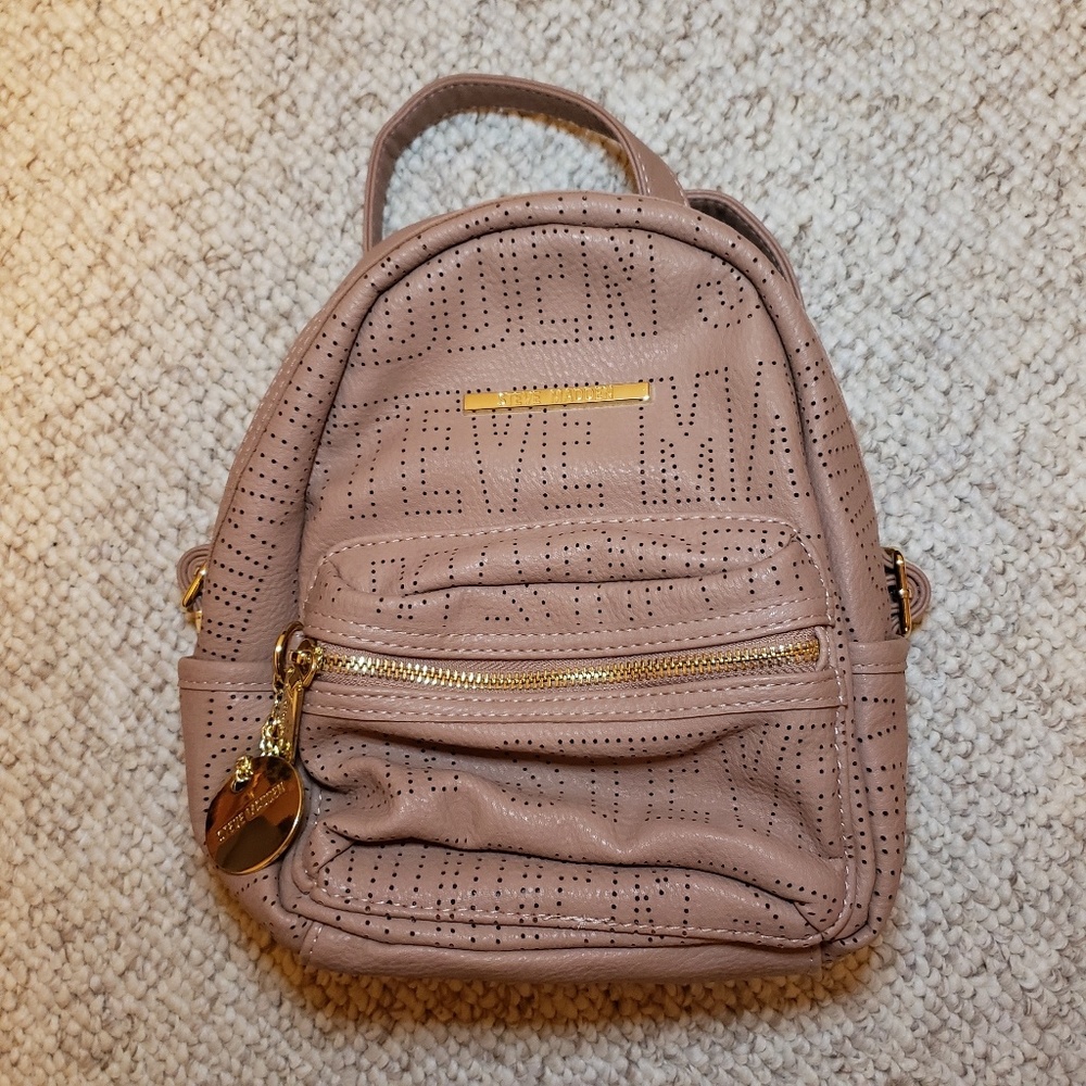 Taupe Steve Madden Mini Backpack